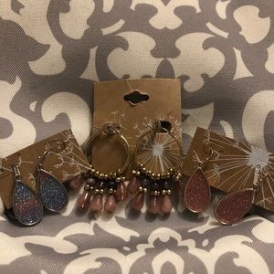 Mermaid Unicorn Colors Earring Bundle